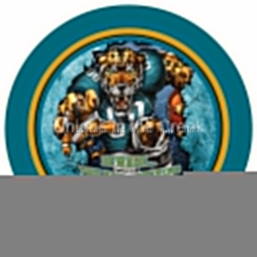 Vinyl Decal | JACKSONV Football | BLACK/GOLD/TEAL | Beware...you are entering a football zone | Sports - Unique in the Creek LTD