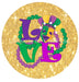 VINYL DECAL | LOVE | MARDI GRAS | SPRING - Unique in the Creek LTD