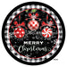 Vinyl Decal | Merry Christmas | Ornaments | Check | Christmas - Unique in the Creek LTD
