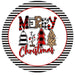 VINYL DECAL | MERRY CHRISTMAS | CHRISTMAS TREES | ANIMAL PRINT | BUFFALO CHECK | CHRISTMAS - Unique in the Creek LTD