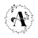 VINYL DECAL | MONOGRAM | LETTER A | EVERYDAY - Unique in the Creek LTD