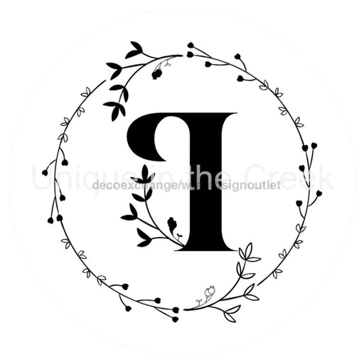 VINYL DECAL | MONOGRAM | LETTER I | EVERYDAY - Unique in the Creek LTD