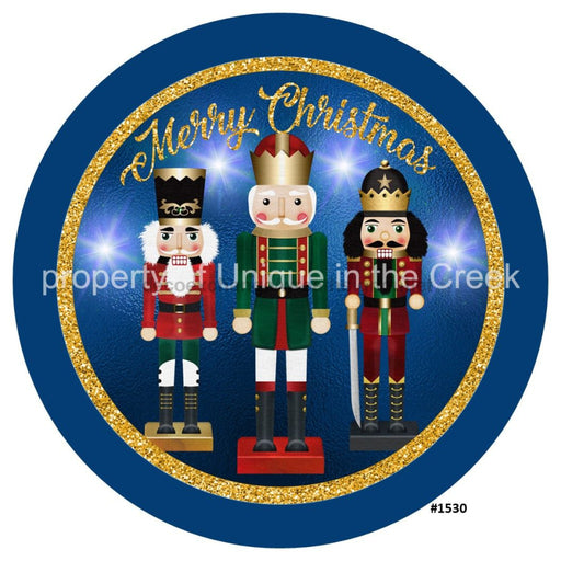 Vinyl Decal | Nutcrackers | Merry Christmas | Christmas - Unique in the Creek LTD