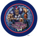 Vinyl Decal | NY Football | BLUE/RED/GREY | Beware...you are entering a football zone | Sports - Unique in the Creek LTD