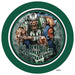 Vinyl Decal | NY Football | DK. GREEN/BLACK/WHITE | Beware...you are entering a football zone | Sports - Unique in the Creek LTD