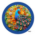 VINYL DECAL | ORANGE PEACOCK | 3D | EVERYDAY - Unique in the Creek LTD