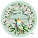 Vinyl Decal | Peace on Earth | Greenery / Wood | Christmas - Unique in the Creek LTD