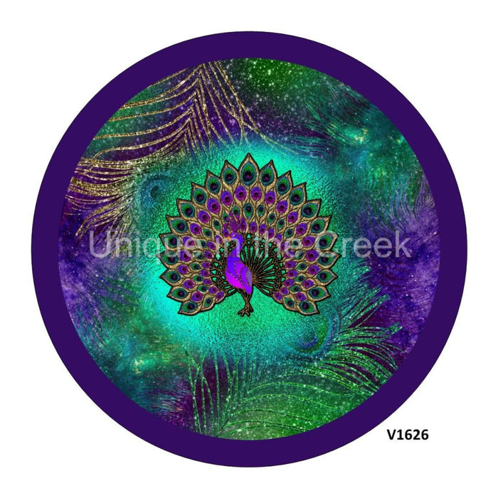 VINYL DECAL | PEACOCK / FEATHER | EVERYDAY - Unique in the Creek LTD