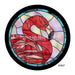VINYL DECAL | PINK FLAMINGO | STAINED GLASS LOOK | EVERYDAY | SUMMER - Unique in the Creek LTD