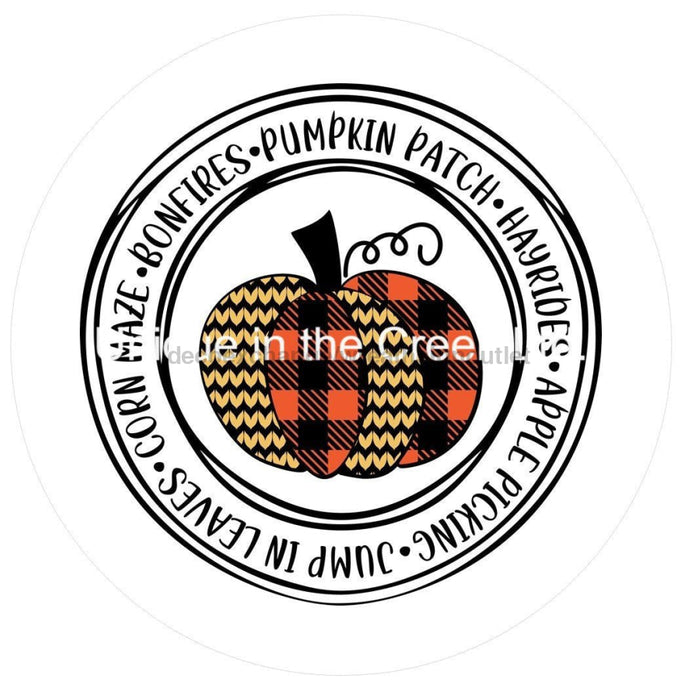 Vinyl Decal | Pumpkin Patch | Hayrides | Autumn | Fall - Unique in the Creek LTD