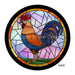 VINYL DECAL | ROOSTER | STAINED GLASS LOOK | FARM | ANIMALS | EVERYDAY - Unique in the Creek LTD