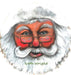 Vinyl Decal | Santa Face | Designed by Iveth Wright | Christmas - Unique in the Creek LTD