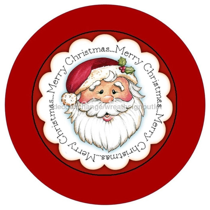 Vinyl Decal | Santa | Merry Christmas | Winter | Christmas - Unique in the Creek LTD