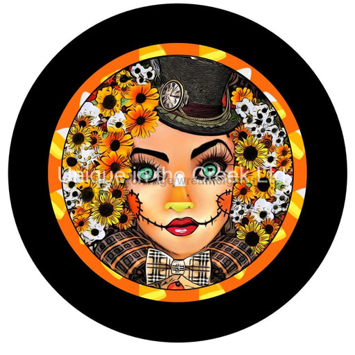 Vinyl Decal | Scarecrow Face | Autumn | Fall - Unique in the Creek LTD