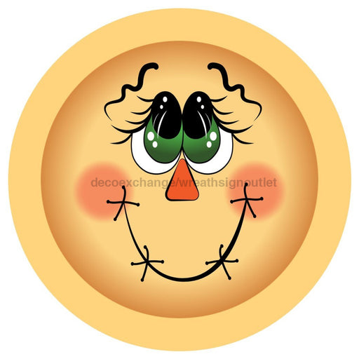 Vinyl Decal | Scarecrow Face | Halloween | Autumn | Fall - Unique in the Creek LTD