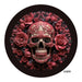 VINYL DECAL | SKULL | WOOOD CARVING | ROSES | HALLOWEEN - Unique in the Creek LTD
