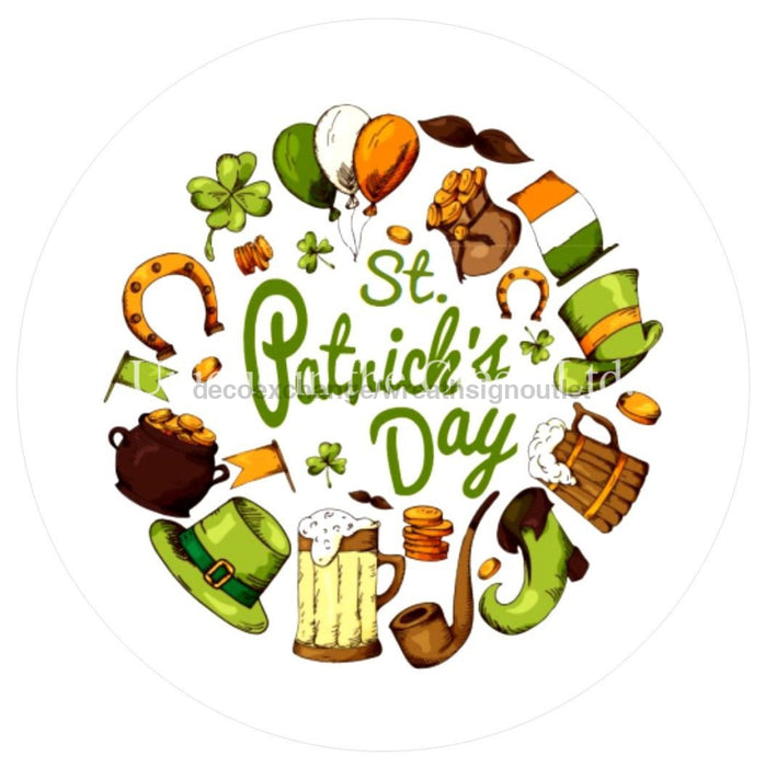 Vinyl Decal | St Patrick's Day | St Patrick | Irish - Unique in the Creek LTD