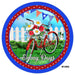VINYL DECAL | SUNNY DAYS | BIKE | PATRIOTIC | USA | 4th OF JULY | RED / WHITE / BLUE | SUMMER - Unique in the Creek LTD