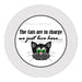 VINYL DECAL | THE CATS ARE IN CHARGE | PETS| EVERYDAY - Unique in the Creek LTD