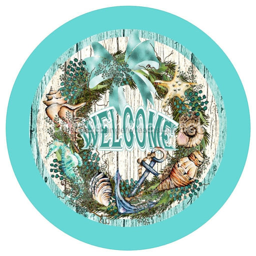 VINYL DECAL | WELCOME| BEACH | CHRISTMAS - Unique in the Creek LTD