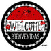 VINYL DECAL | WELCOME BIENVENIDAS | LADYBUG | SPANISH | SUMMER | SPRING - Unique in the Creek LTD