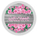VINYL DECAL | WELCOME | FLOWERS | EVERYDAY - Unique in the Creek LTD