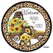 VINYL DECAL | WELCOME FRIENDS AND FAMILY | GNOMES | CHEETAH | SUMMER | SUNFLOWER - Unique in the Creek LTD