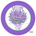 VINYL DECAL | WELCOME| LAVENDER | LILAC | SPRING | SUMMER - Unique in the Creek LTD