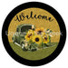 VINYL DECAL | WELCOME | SUNFLOWER TRUCK | EVERYDAY - Unique in the Creek LTD