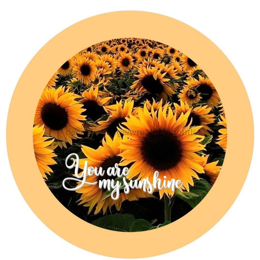 Vinyl Decal | You Are My Sunshine | Sunflower | Autumn | Fall | Everyday - Unique in the Creek LTD