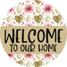 Welcome Door Hanger Easter Dco-01113-Dh 18 Round