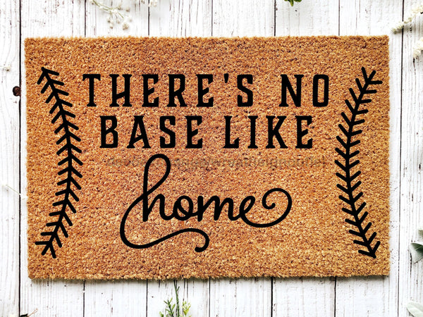 Welcome Mat, Baseball Doormat, Housewarming Gift, Baseball Gift, New Home Gift, Porch Decor, Outdoor Doormat, Front Door Doormat - DecoExchange