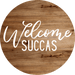 Welcome Sign Funny Decoe-4212 10 Metal Round