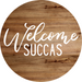 Welcome Sign Funny Decoe-4212 10 Metal Round