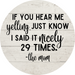 Welcome Sign Funny Mom Decoe-4202 10 Metal Round