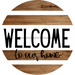 Welcome Sign To Our Home Decoe-4190 10 vinyl Round