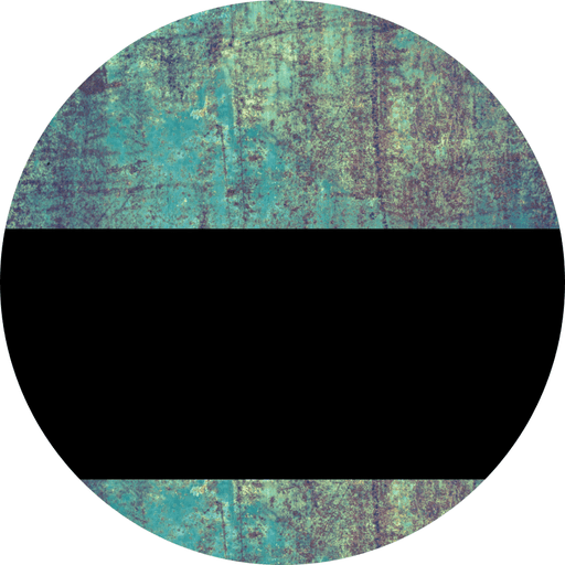 Welcome To Our Home Sign Blank Black Stripe Petina Look Decoe-2757-Dh 18 Wood Round