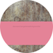 Welcome To Our Home Sign Blank Pink Stripe Wood Grain Decoe-2725-Dh 18 Round