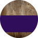 Welcome To Our Home Sign Blank Purple Stripe Wood Grain Decoe-2734-Dh 18 Round