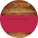 Welcome To Our Home Sign Blank Viva Magenta Stripe Wood Grain Decoe-2742-Dh 18 Round