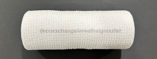 White All Snow Fuzz Mesh 10’’X10Y XB253610-01 Mesh