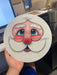 Wreath Sign, 12" Round Metal Santa Face Sign - IW-004, DecoExchange, Sign For Wreaths - DecoExchange
