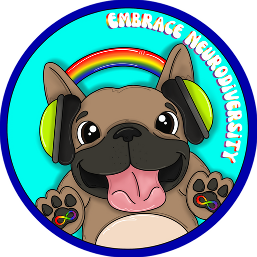 Wreath Sign, Autism Sign, Neurodiversity Sign, 18" Wood Round  Sign CR-041, DecoExchange, Sign For Wreath