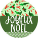 Wreath Sign Cajun Christmas Joyeux Noel Welcome Gift Decoe-2633 For Round Decoexchange