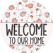Wreath Sign Halloween Wreath Sign Vintage Decoe-2394 For Round 10 Metal