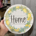Wreath Sign, Home Lemon Metal Sign circle Wilshire Collections Exclusive Design WC-004, DecoExchange, Sign For Wreaths - DecoExchange