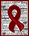 Wreath Sign, Multiple Myeloma Awareness Sign, 8x10" Metal Sign DECOE-912, Sign For Wreath, DecoExchange - DecoExchange