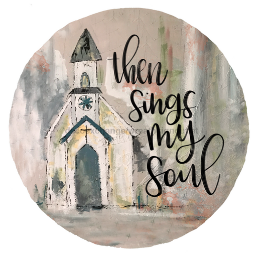 Wreath Sign, Religious Sign, Church Sign, DECOE-1018, Sign For Wreath, DecoExchange - DecoExchange®