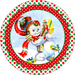 Wreath Sign, Vintage Christmas Sign, Snowman Sign, 18" Wood Round,  Sign, DECOE-667, DecoExchange, Sign For Wreath