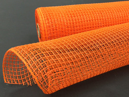 Xb979-19: Orange Fabric Mesh 21X10Y